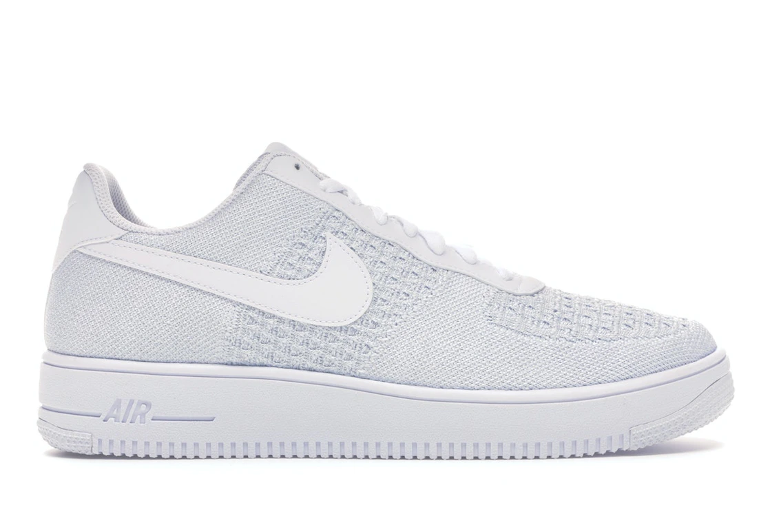 Nike Air Force 1 Flyknit 2 White Pure Platinum