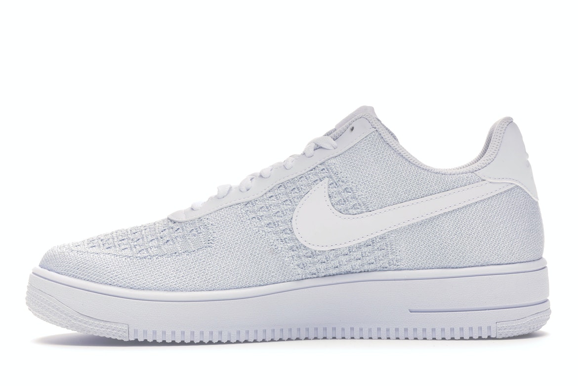 Nike Air Force 1 Flyknit 2 White Pure Platinum