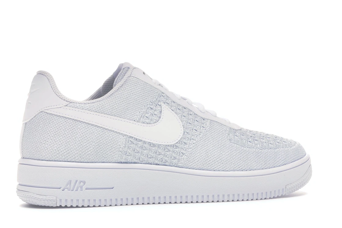 Nike Air Force 1 Flyknit 2 White Pure Platinum