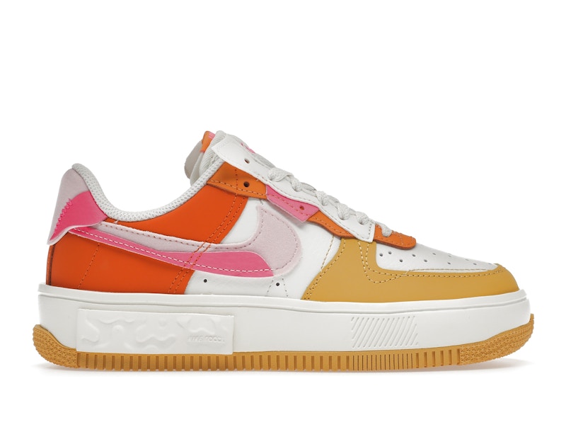 Nike yellow and best sale orange
