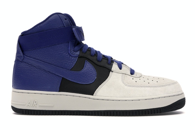 Nike Air Force 1 High 07 LV8 Pure Platinum Deep Royal Blue Men s