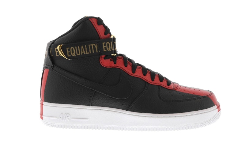 Air force 1 on sale high black history month