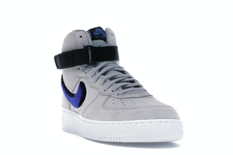 Nike Air Force 1 High Chenille Swoosh Wolf Grey