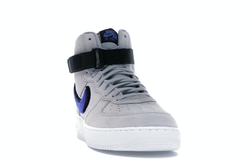 Nike Air Force 1 High Chenille Swoosh Wolf Grey