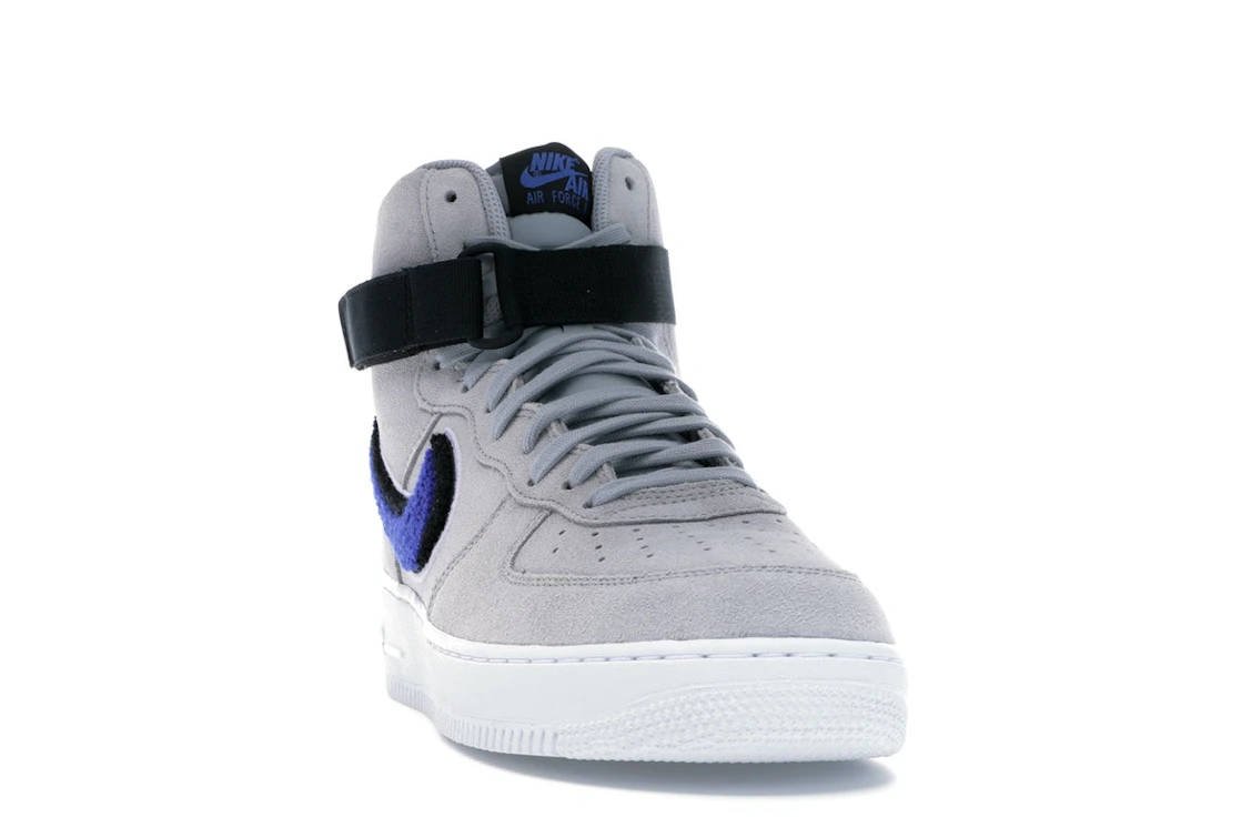 Nike Air Force 1 High Chenille Swoosh Wolf Grey