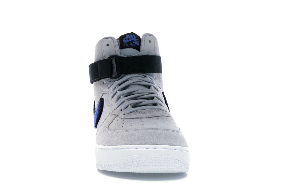 Nike Air Force 1 High Chenille Swoosh Wolf Grey