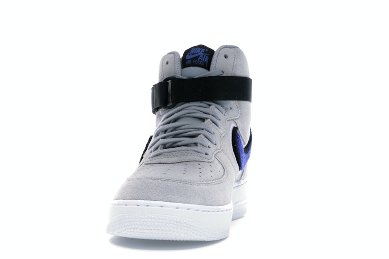Nike Air Force 1 High Chenille Swoosh Wolf Grey