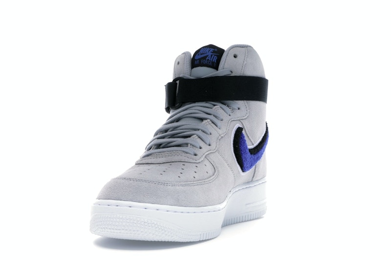 Nike Air Force 1 High Chenille Swoosh Wolf Grey