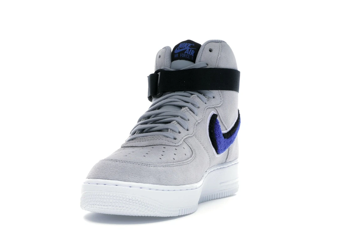 Nike Air Force 1 High Chenille Swoosh Wolf Grey