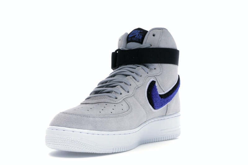 Nike Air Force 1 High Chenille Swoosh Wolf Grey