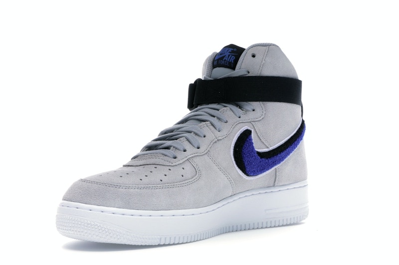 Nike Air Force 1 High Chenille Swoosh Wolf Grey