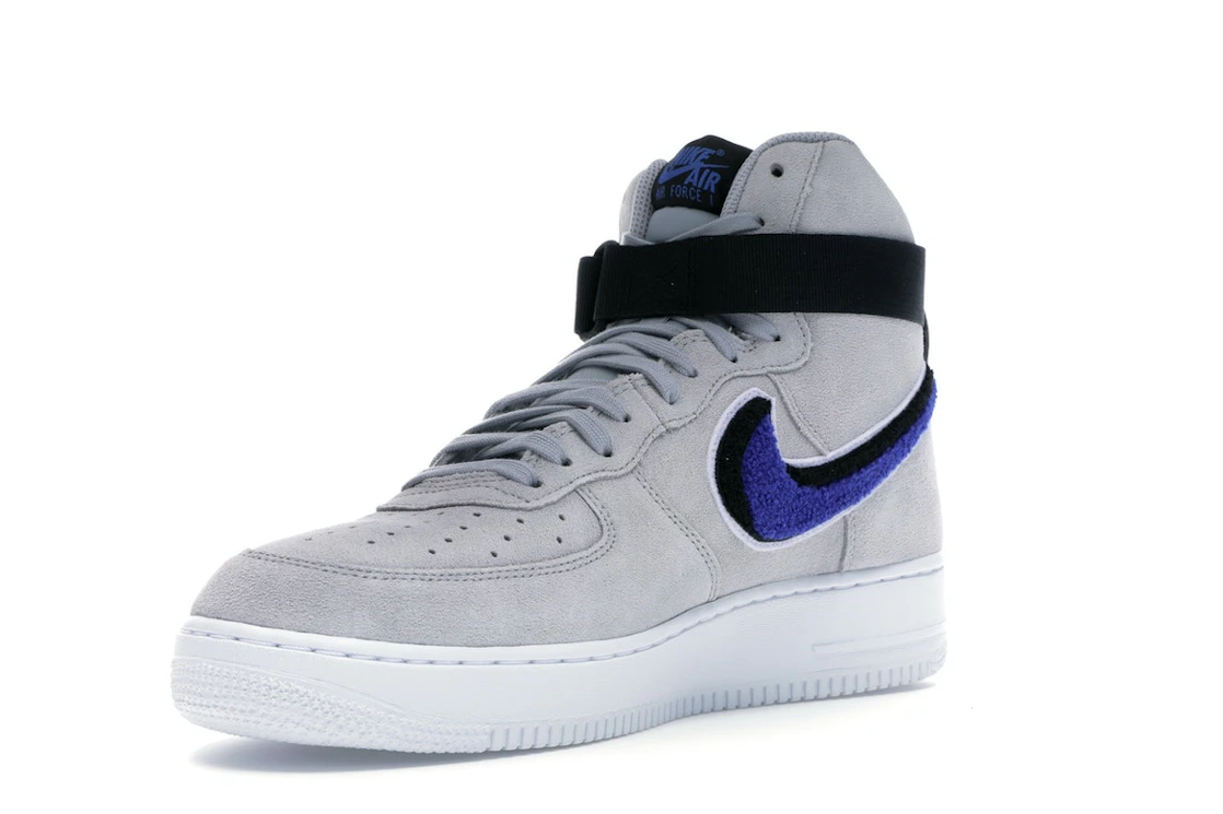 Nike Air Force 1 High Chenille Swoosh Wolf Grey