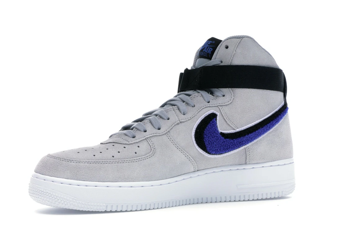 Nike Air Force 1 High Chenille Swoosh Wolf Grey