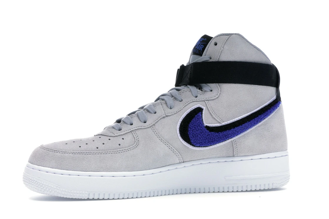 Nike Air Force 1 High Chenille Swoosh Wolf Grey