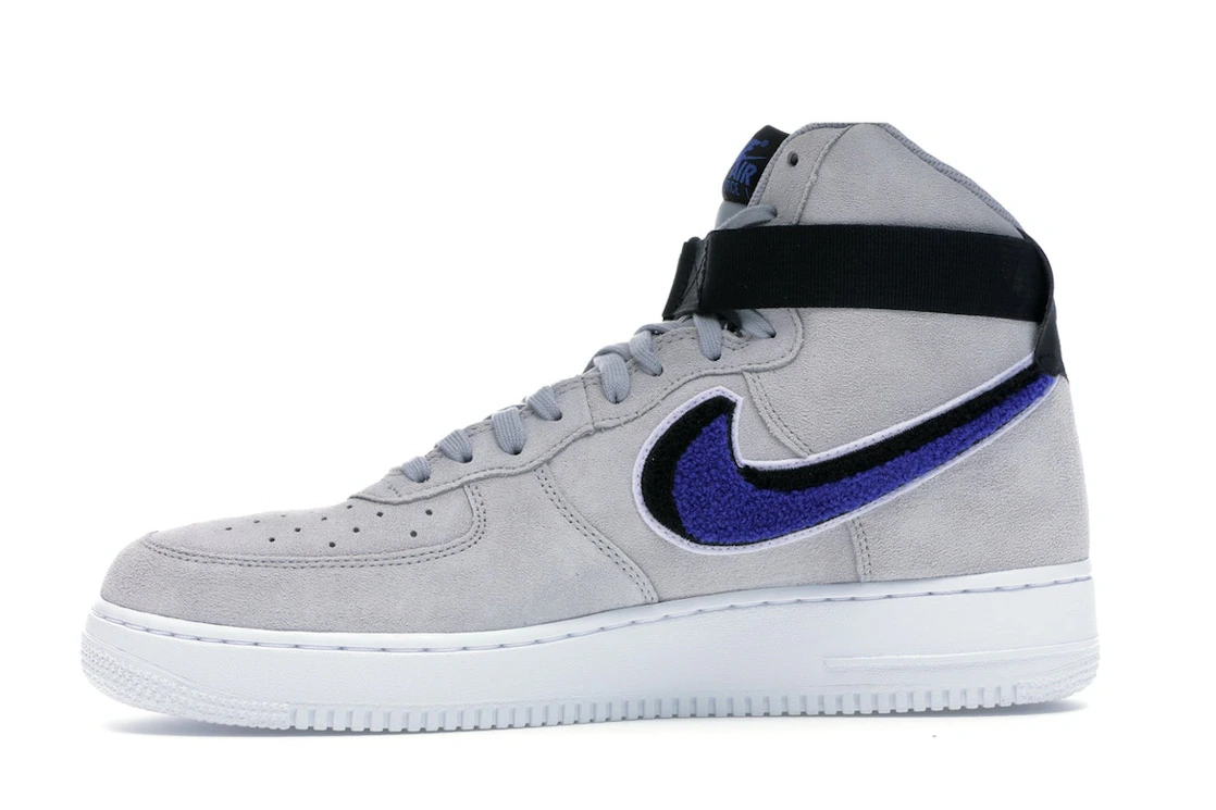 Nike Air Force 1 High Chenille Swoosh Wolf Grey