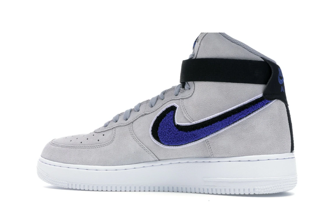 Nike Air Force 1 High Chenille Swoosh Wolf Grey