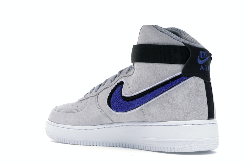 Nike Air Force 1 High Chenille Swoosh Wolf Grey