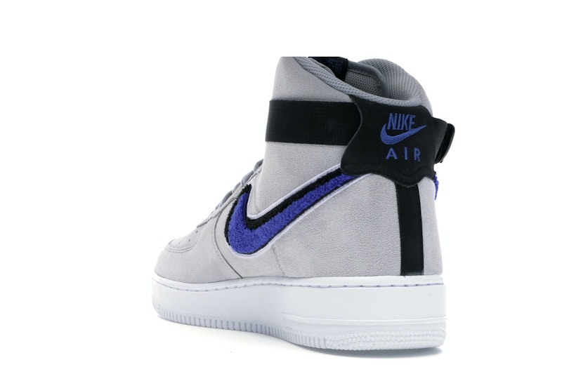 Nike Air Force 1 High Chenille Swoosh Wolf Grey