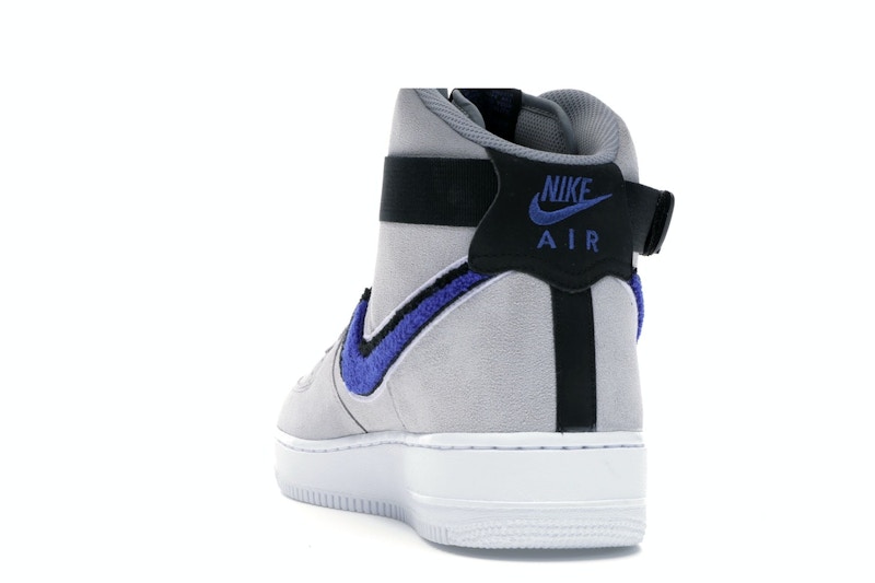 Nike Air Force 1 High Chenille Swoosh Wolf Grey