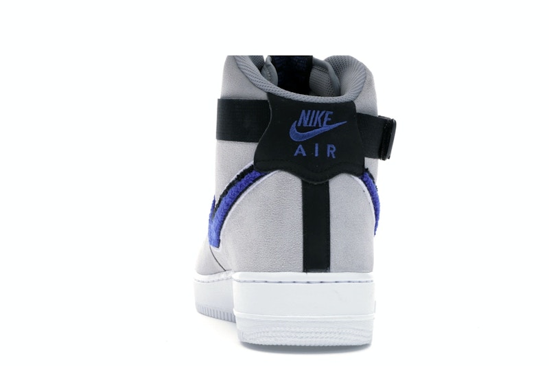 Nike Air Force 1 High Chenille Swoosh Wolf Grey