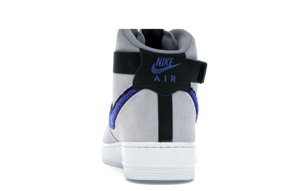Nike Air Force 1 High Chenille Swoosh Wolf Grey