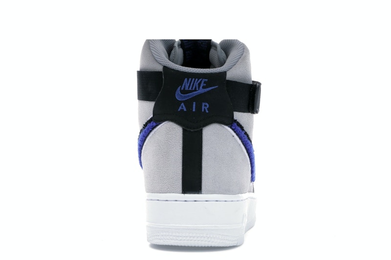 Nike Air Force 1 High Chenille Swoosh Wolf Grey