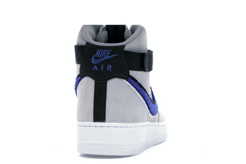 Nike Air Force 1 High Chenille Swoosh Wolf Grey