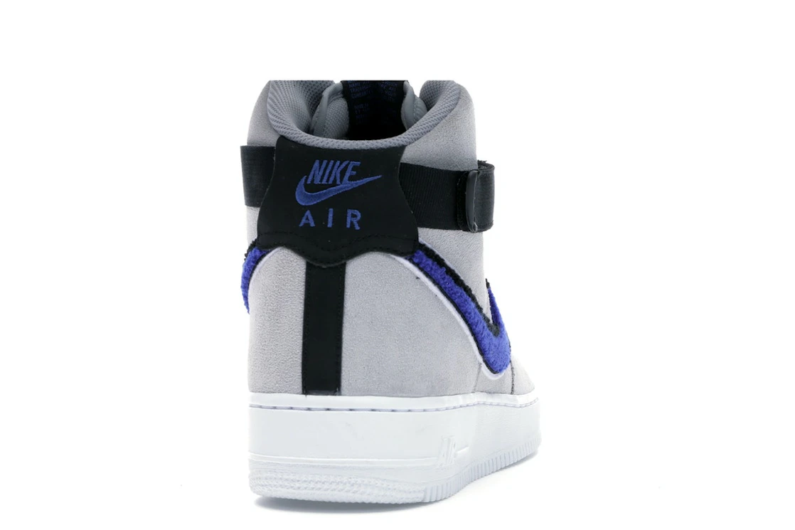 Nike Air Force 1 High Chenille Swoosh Wolf Grey
