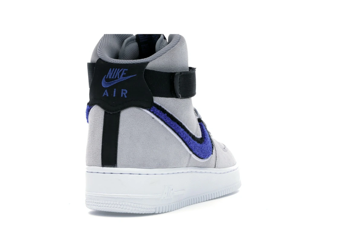 Nike Air Force 1 High Chenille Swoosh Wolf Grey