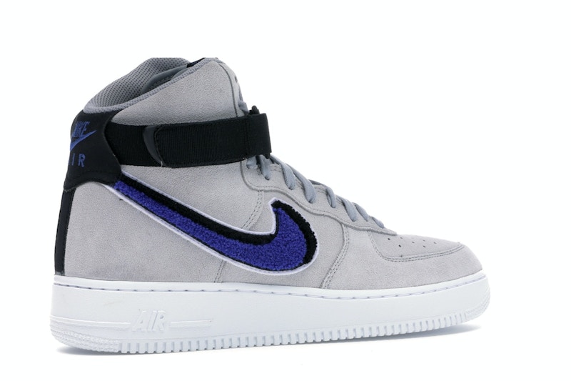 Nike Air Force 1 High Chenille Swoosh Wolf Grey
