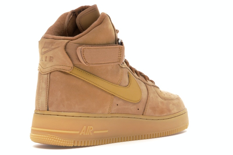 nike air force 1 tan high top