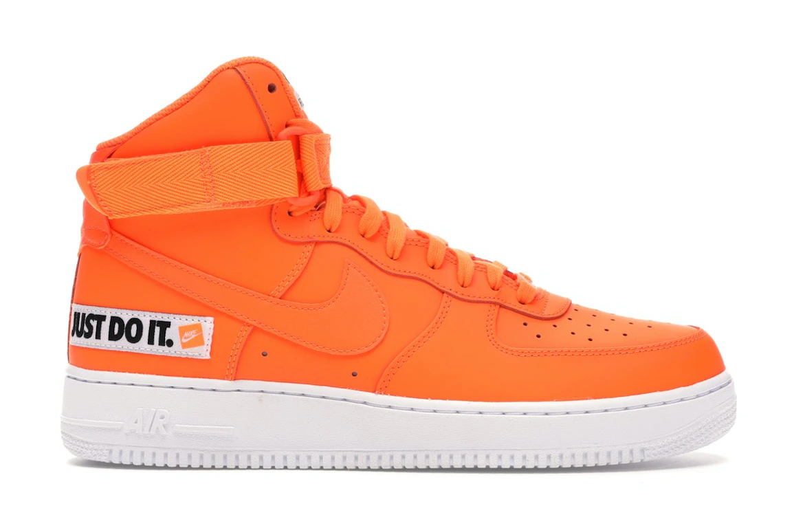 Nike Air Force 1 High Just Do It Pack Orange 0
