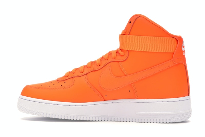Nike air force 1 high just do it total orange Outlet