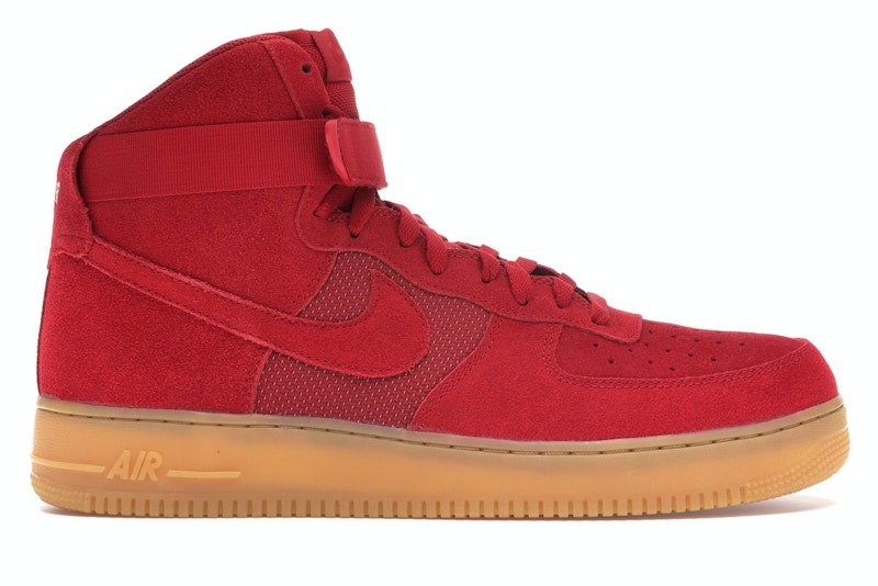 Nike Air Force 1 High Red Gum Homme Style 806403 601 FR