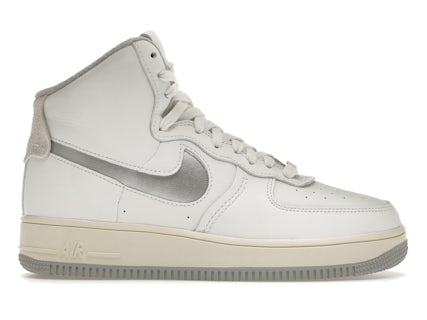 Nike Air Force High Sculpt White Silver (Women's) DC3590-101 US