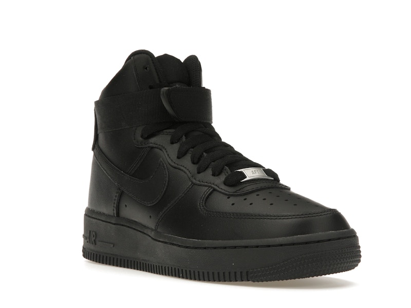 Nike Air Force 1 High Triple Black (Women's)