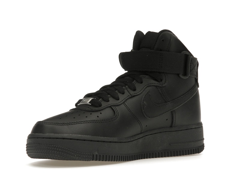 Nike Air Force 1 High Triple Black (Women's)