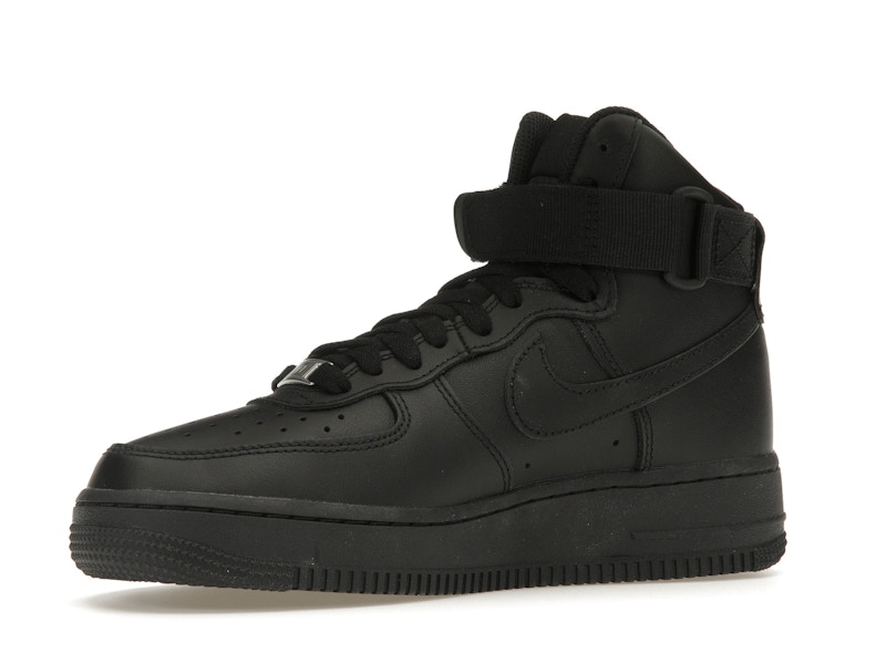 Nike Air Force 1 High Triple Black (Women's)