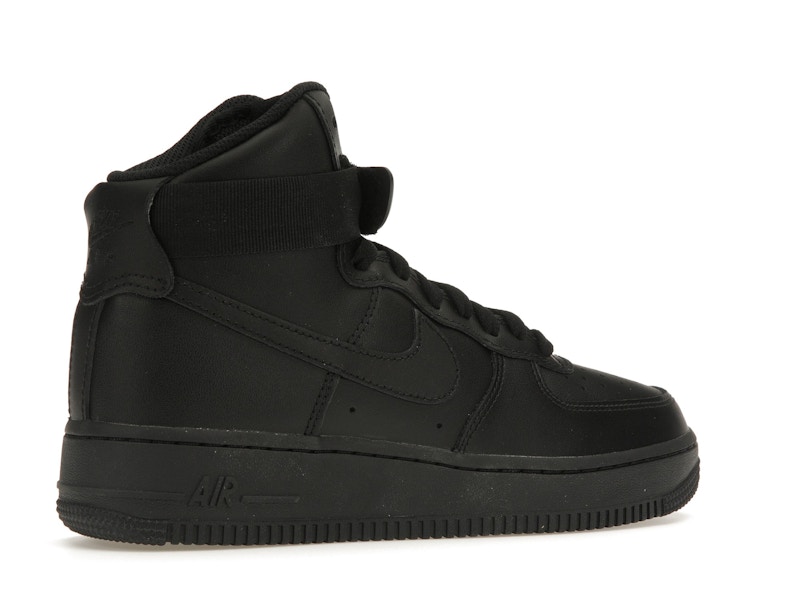 Nike Air Force 1 High Triple Black (Women's)