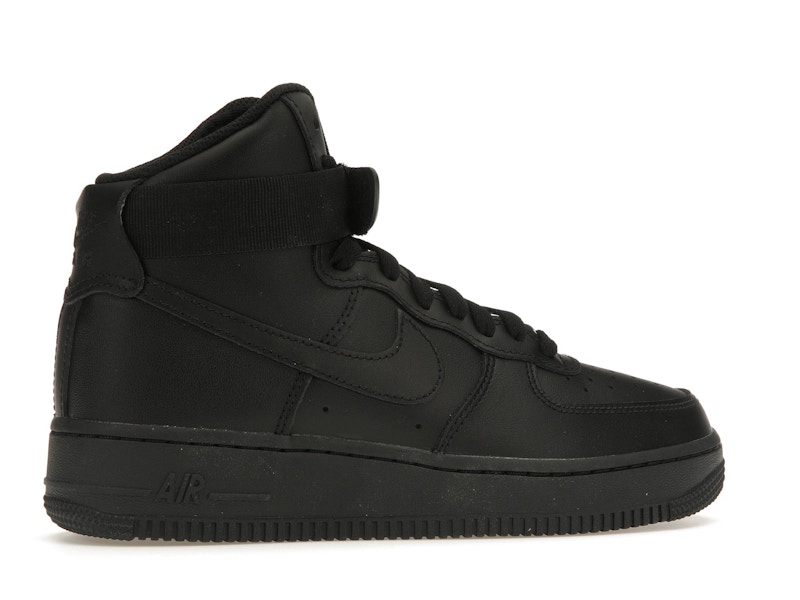 Nike Air Force 1 High Triple Black (Women's)