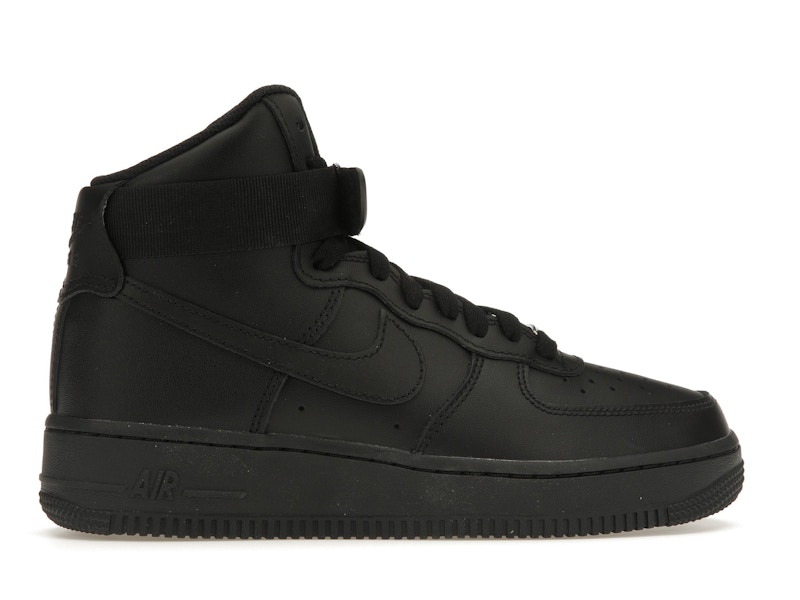 Nike Air Force 1 High Triple Black (Women's)