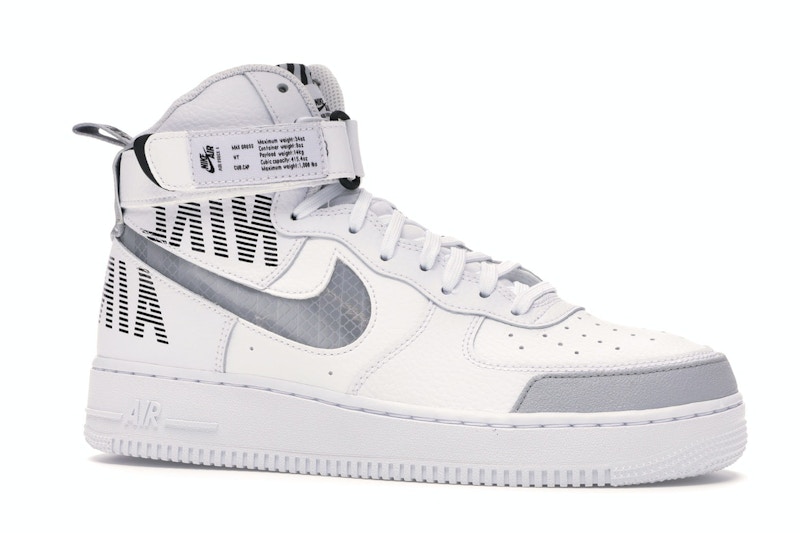 Nike air force 1 high under construction black
