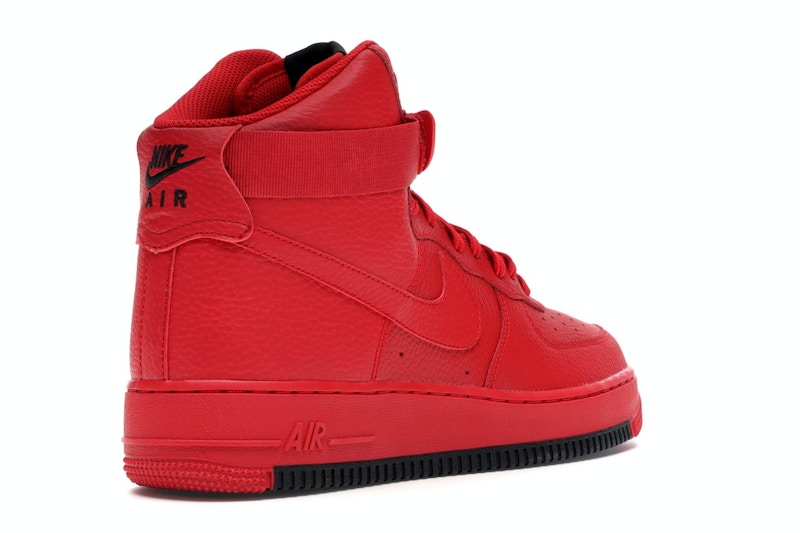Air force 1 high university red black clearance
