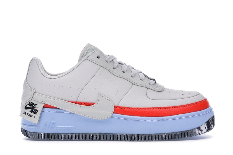 Nike air force 1 jester white red cheap