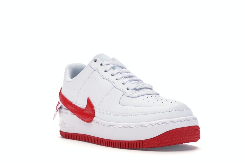 Nike jester red and white clearance