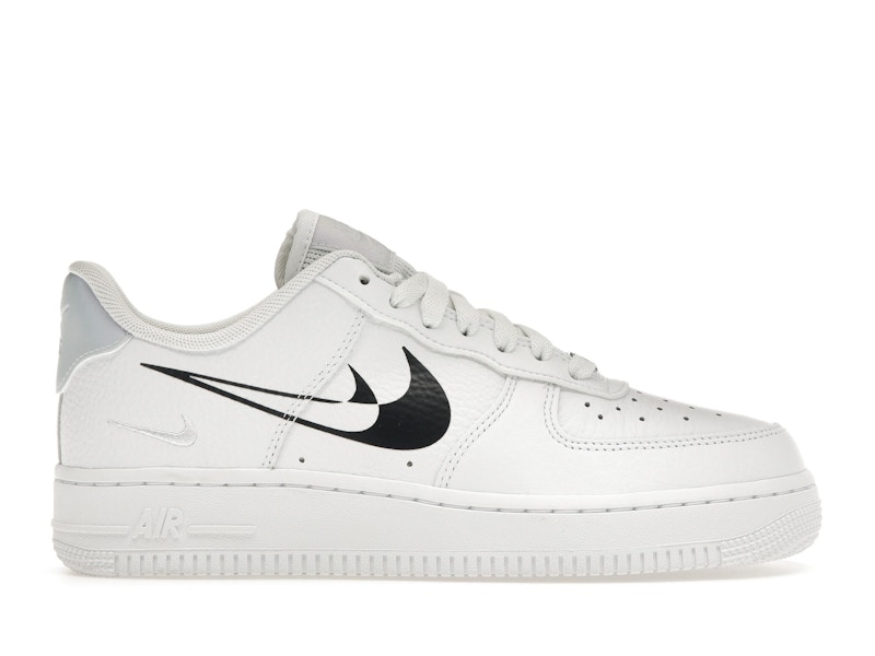 Nike Air Force 1 LO 07 Double Negative White Black Women s