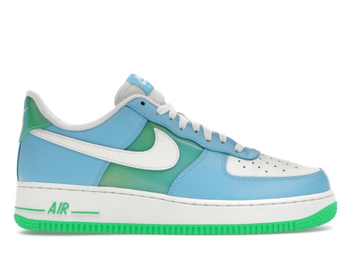 Nike Air Force 1 Low '07 Aquarius Azul Vapor Verde 0