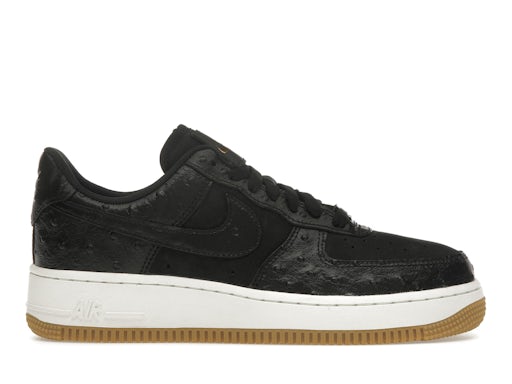 Nike Air Force 1 Low '07 Negro Ostrich Gum (de mujer) 0