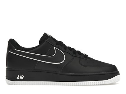 Nike Air Force '07 Low 2023 noir semelle blanche Homme Style