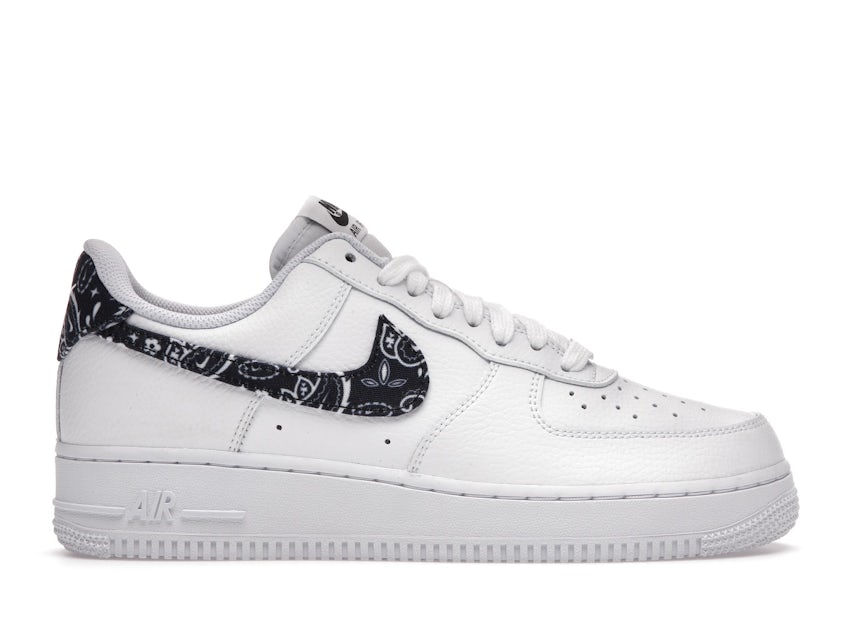 Nike Air Force 1 Low Black Paisley Release Info